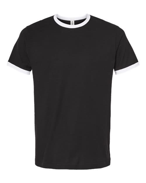 Unisex Fine Jersey Ringer T-Shirt