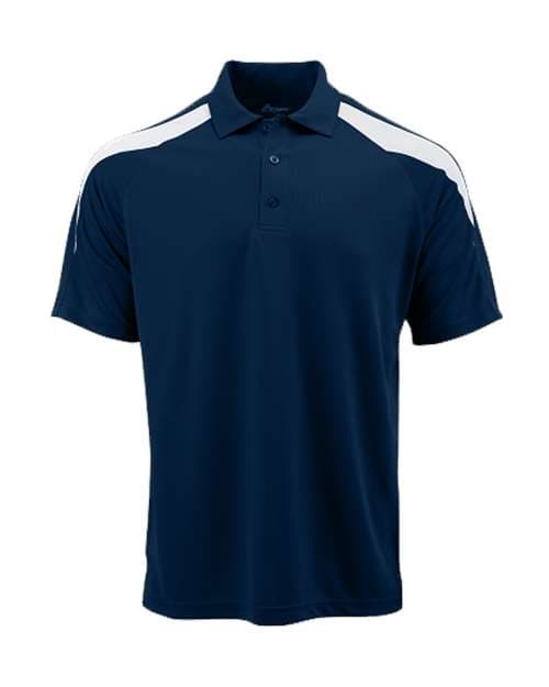 Contrast Insert Mesh Polo