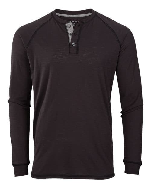Unisex Henley Long Sleeve T-Shirt