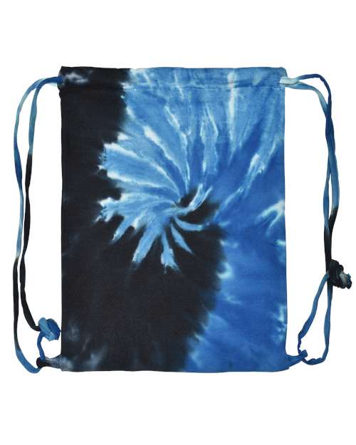 Tie-Dyed Drawstring Bag