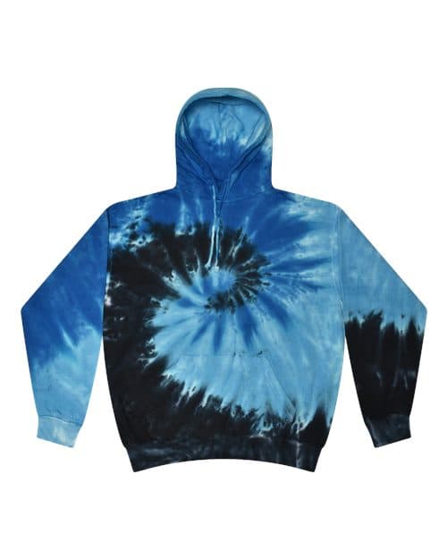 Unisex Tie-Dyed Hooded Sweatshirt