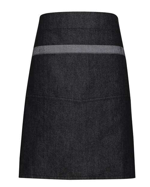 Domain Contrast Denim Waist Apron