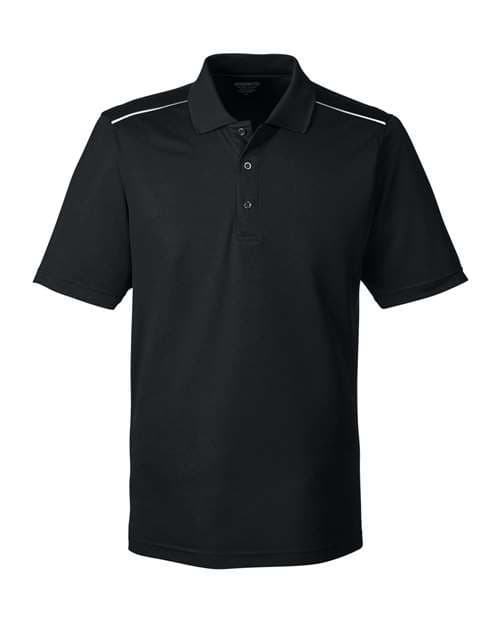 Men's Radiant Performance Piqué Polo with Reflective Piping