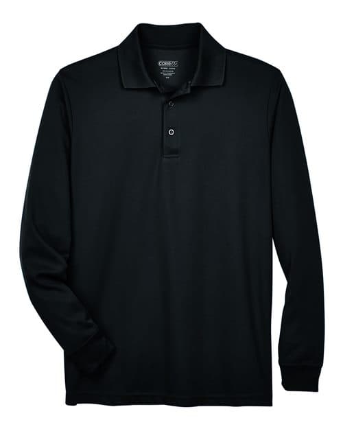 Men's Tall Pinnacle Performance Long Sleeve Piqué Polo