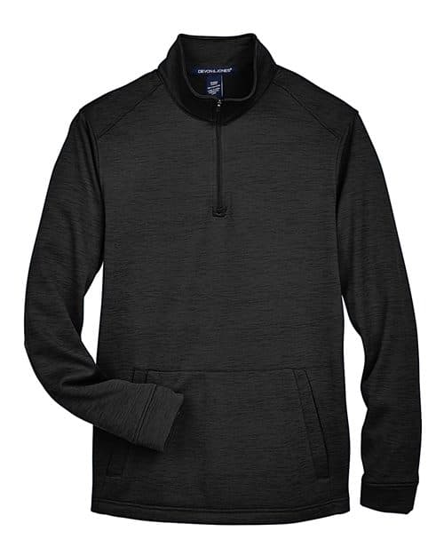 Men's Newbury Mélange Fleece Quarter-Zip Pullover