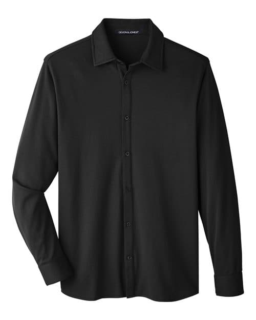 Men's CrownLux Performance® Plaited Dress Shirt