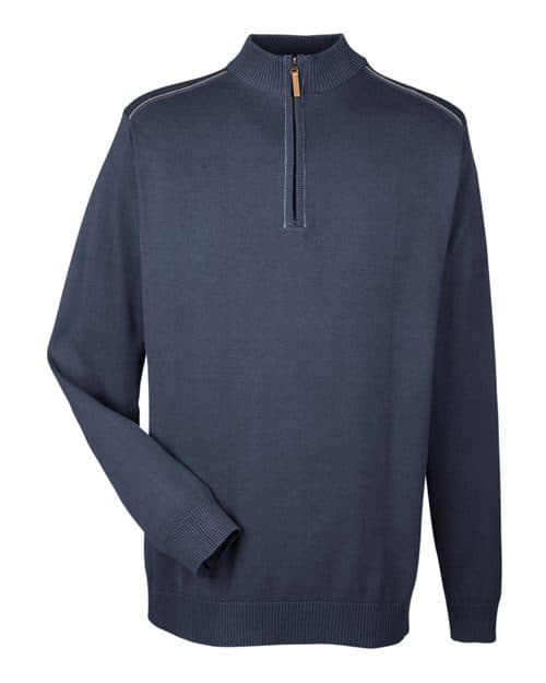 Men's Manchester Fully-Fashioned Quarter-Zip Pullover Sweater