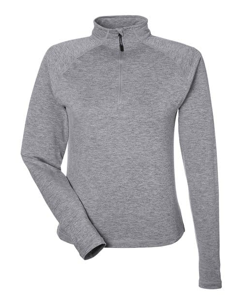 Women's Fairway Marbled Jersey Quarter-Zip Pullover