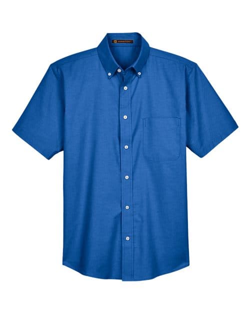 Men's Oxford Short Sleeve with Stain-Release