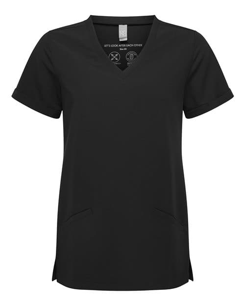 Women's Invincible V-Neck Stretch Scrub Top