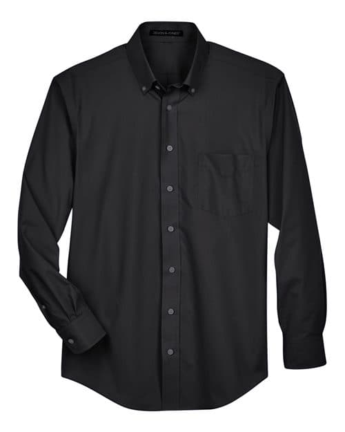 Men's Crown Collection® Broadcloth Woven Dress Shirt