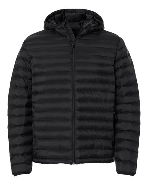 Men's Lightweight Poly-filled Hooded Puffer Jacket