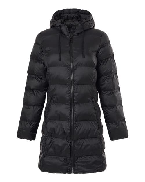 Women's Poly-filled 3/4 Length Coat