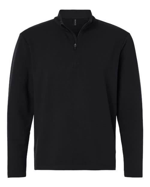 Men's Stretch Quarter-Zip Fleece Pullover