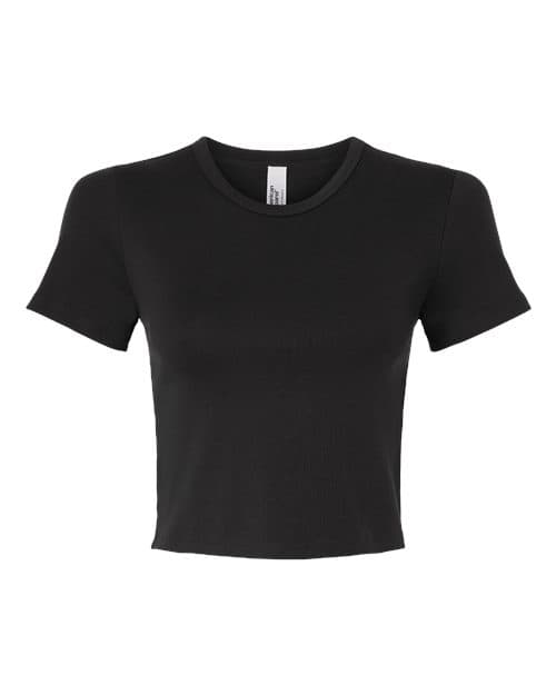 Women's Baby Rib Cropped Tee