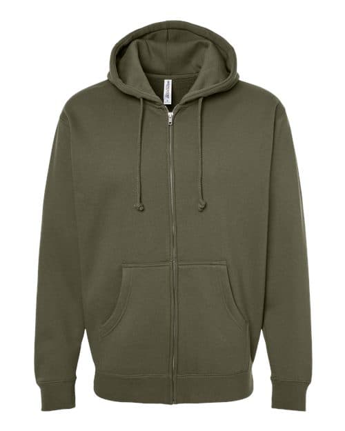 Unisex Heavyweight Full-Zip Hooded Sweatshirt