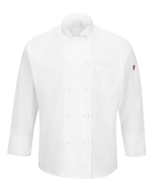 Mimix™ Ten Knot Button Chef Coat with OilBlok