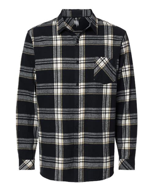 Men's Open Pocket Flannel Shirt