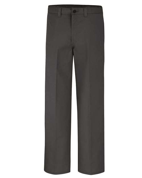 Men's Extended Sizes Flat Front Comfort Waist Pants