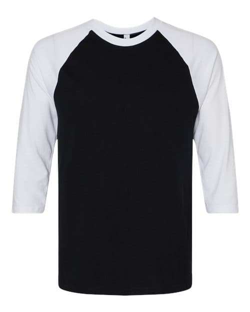 Unisex CVC Three-Quarter Sleeve Tee