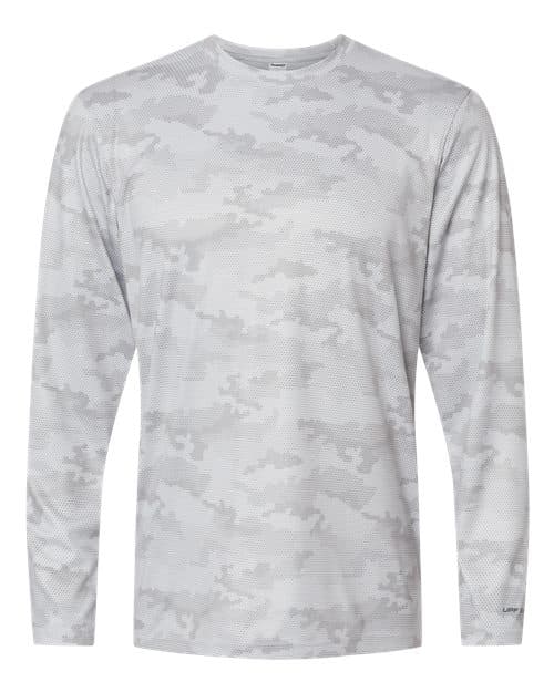 Unisex Pompano Performance Camo Long Sleeve T-Shirt