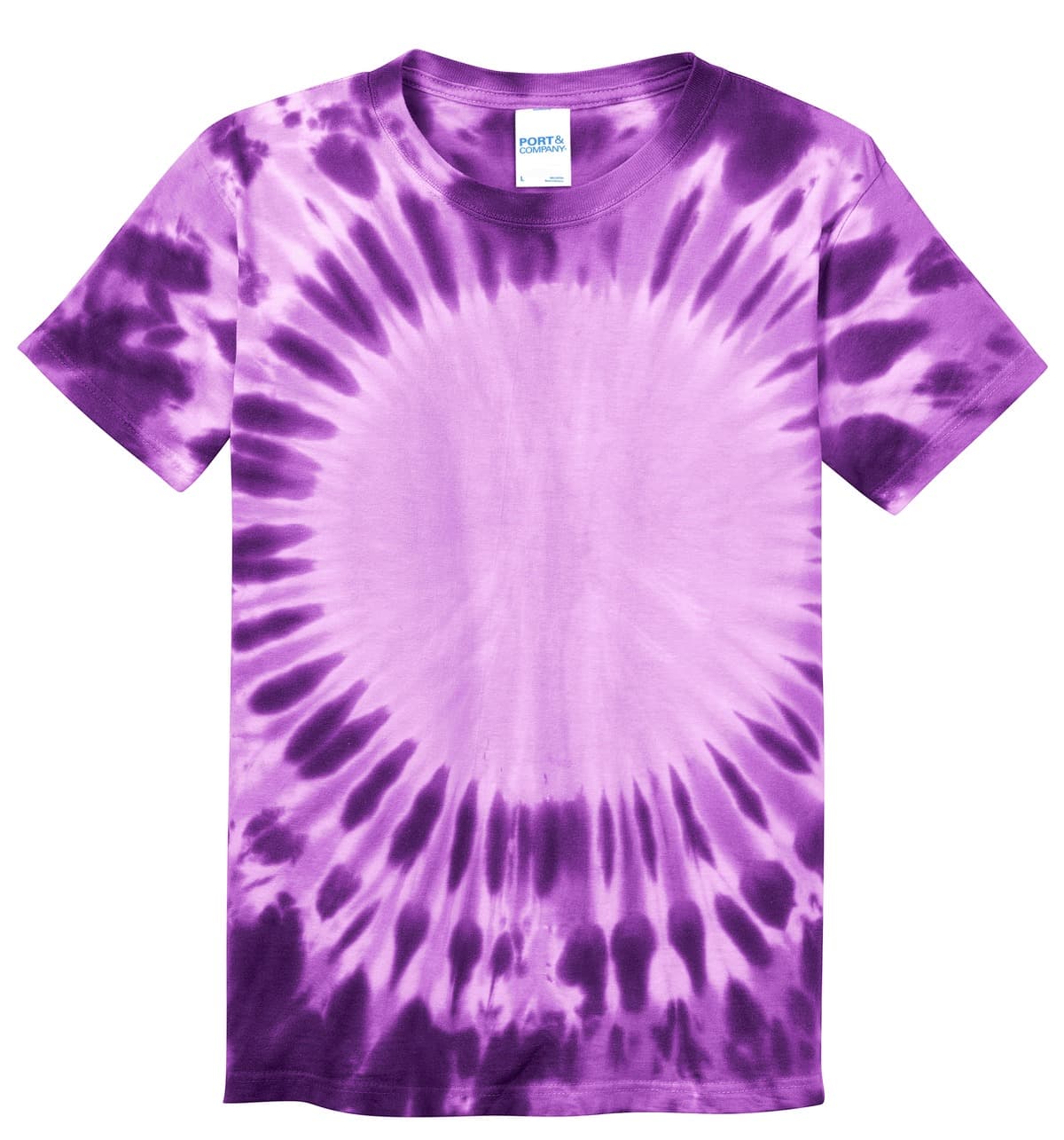 Port & Co Youth Window Tie-Dye Tee