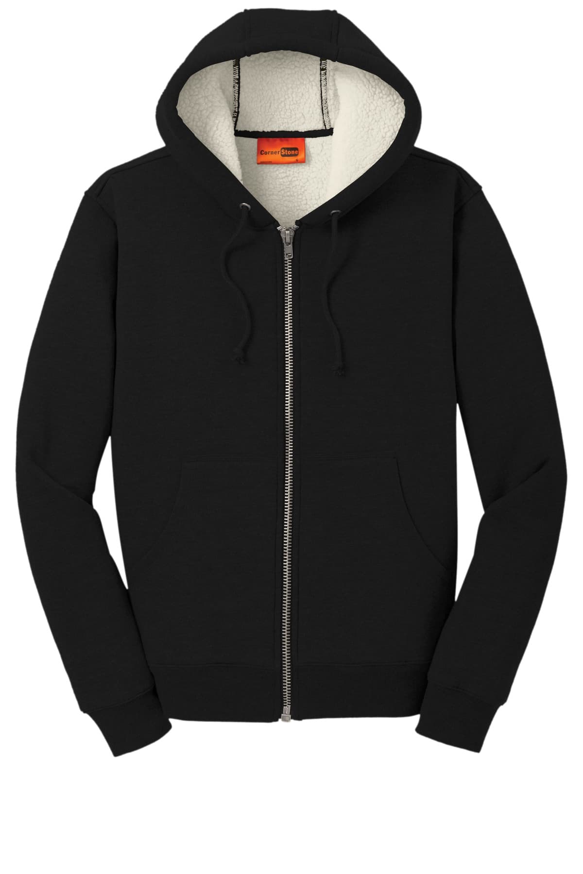 CornerStone Heavyweight Sherpa-Lined Hooded Fleece Jacket