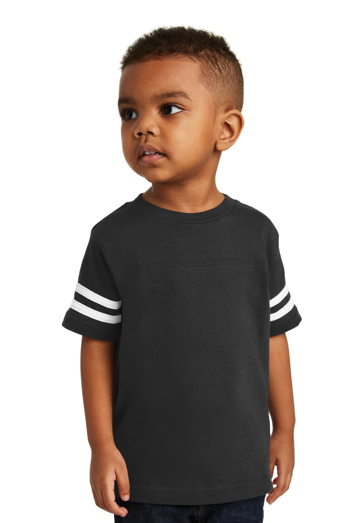 Rabbit Skins Toddler Football Fine Jersey Tee
