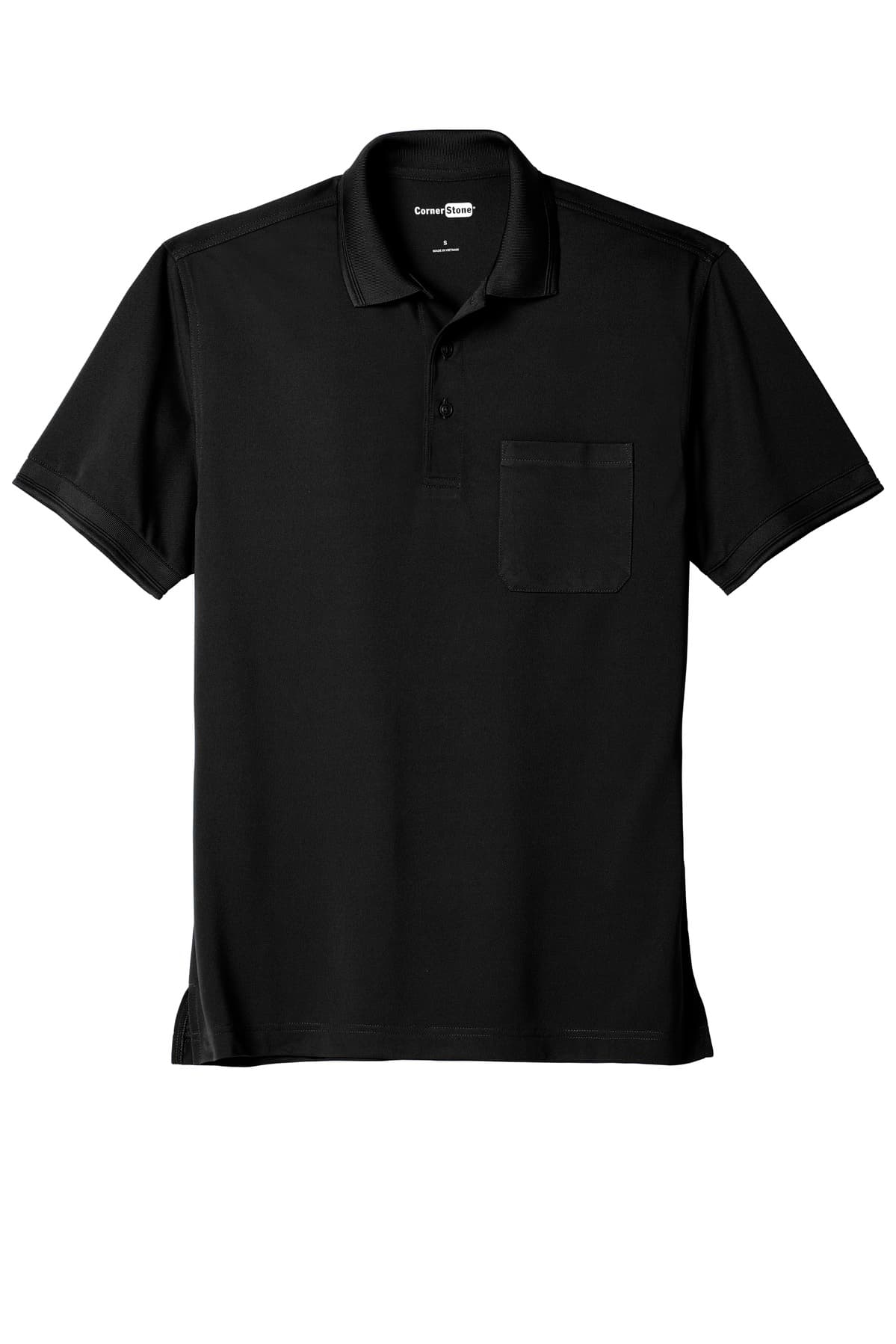 CornerStone Industrial Snag-Proof Pique Pocket Polo