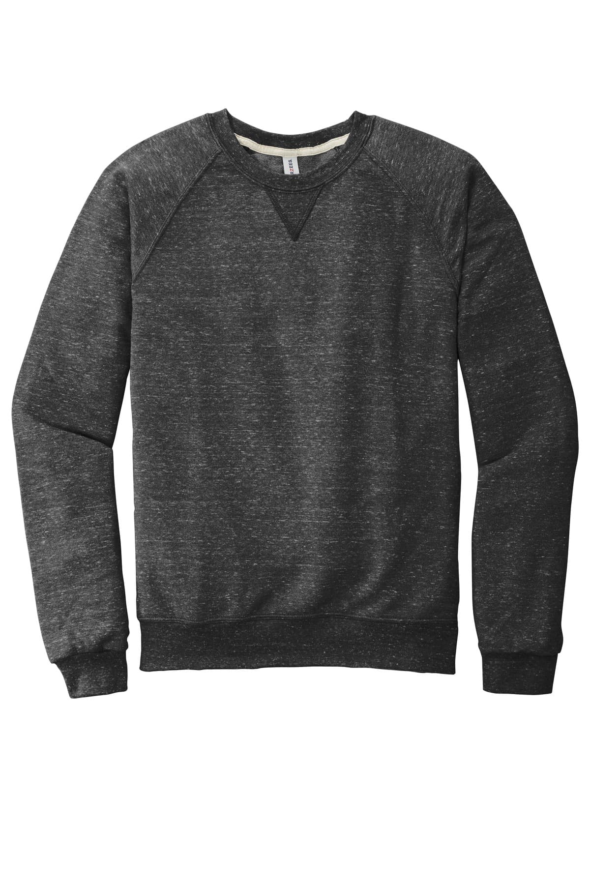 Jerzees Snow Heather French Terry Raglan Crew
