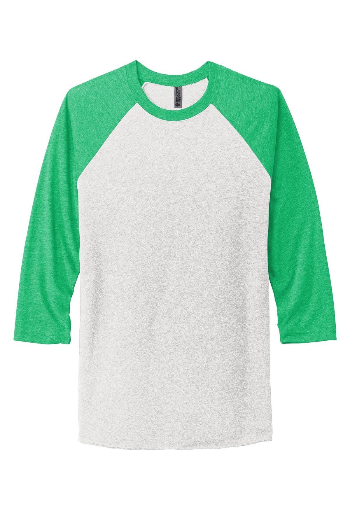 Next Level Apparel Adult Tri-Blend 3/4-Sleeve Raglan Tee