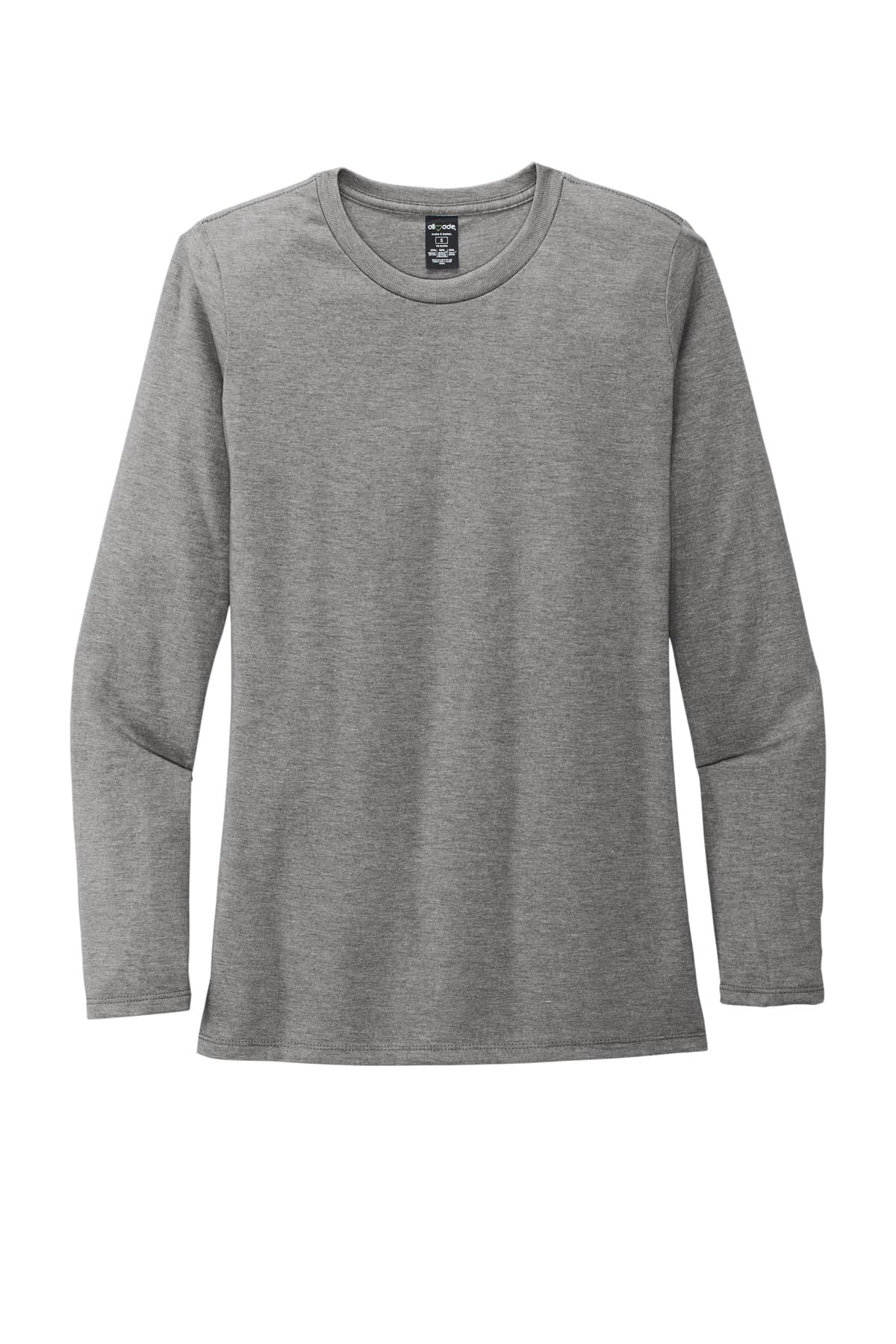 Allmade Women's Tri-Blend Long Sleeve Tee