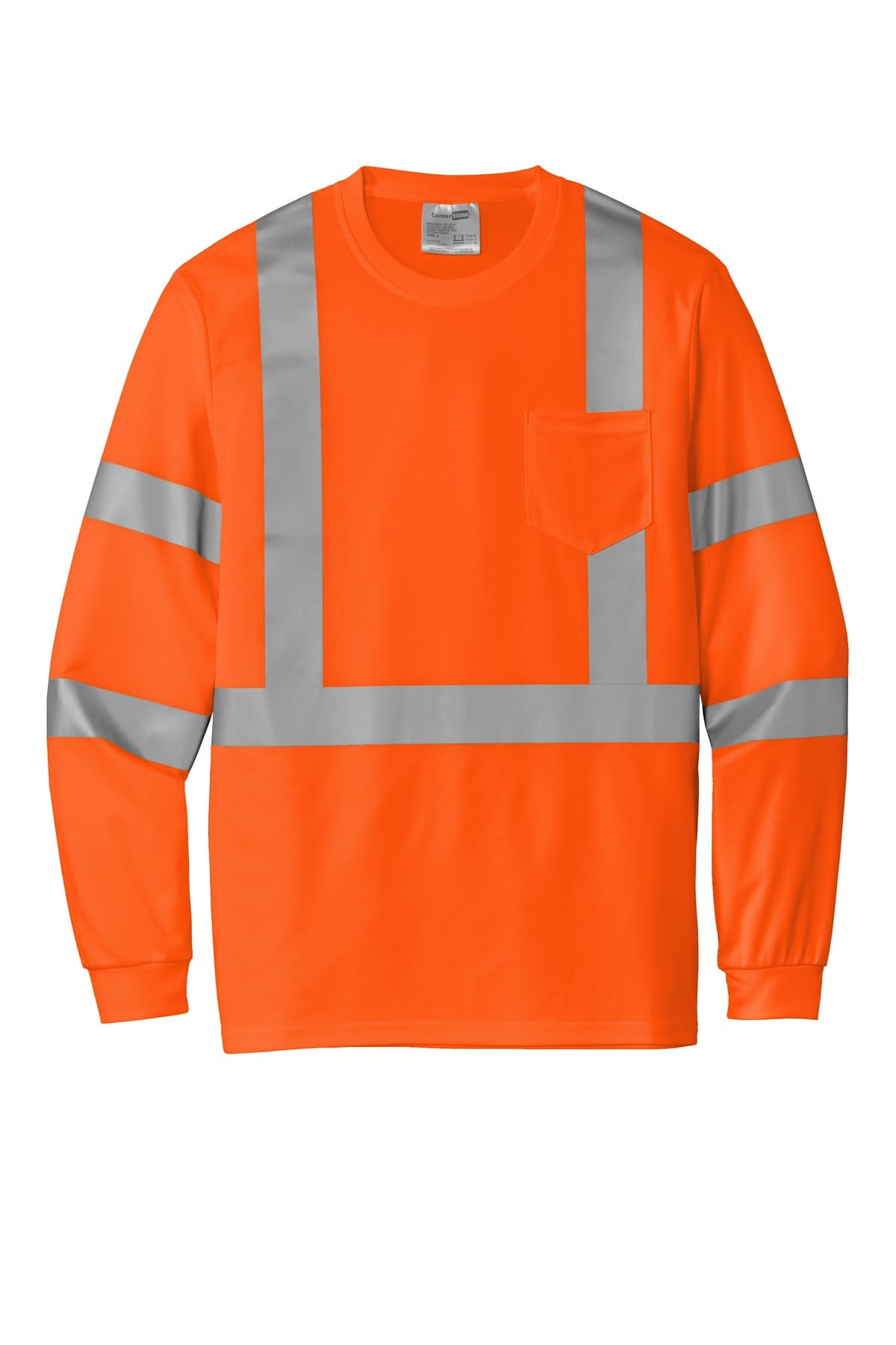 CornerStone ANSI 107 Class 3 Mesh Long Sleeve Tee