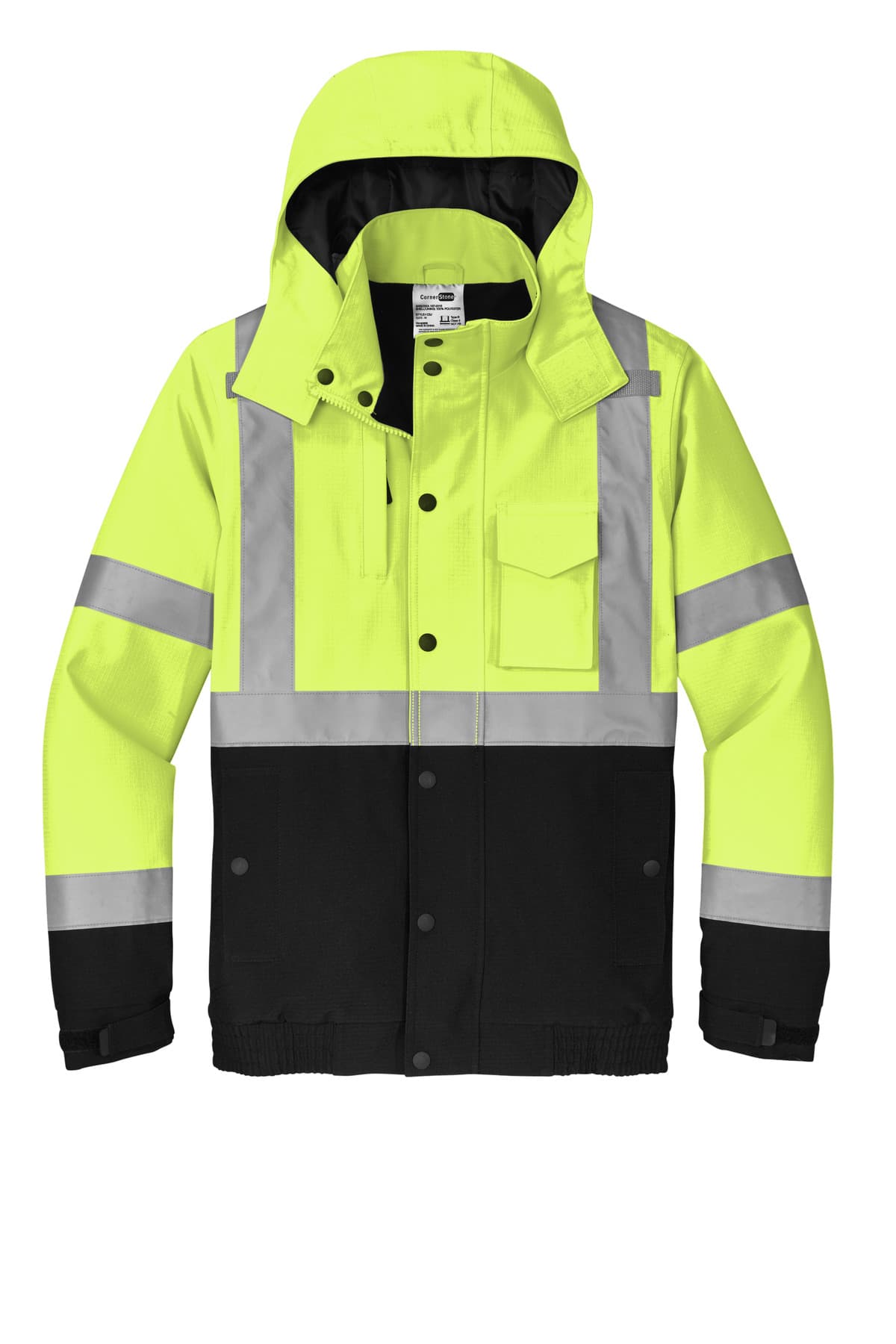 CornerStone ANSI 107 Class 3 Waterproof Insulated Ripstop Bomber Jacket