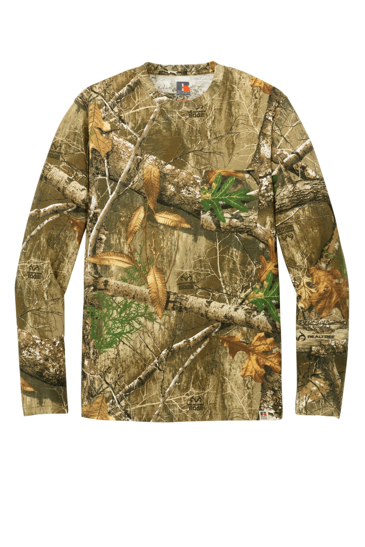 Russell Outdoors Realtree Long Sleeve Pocket Tee