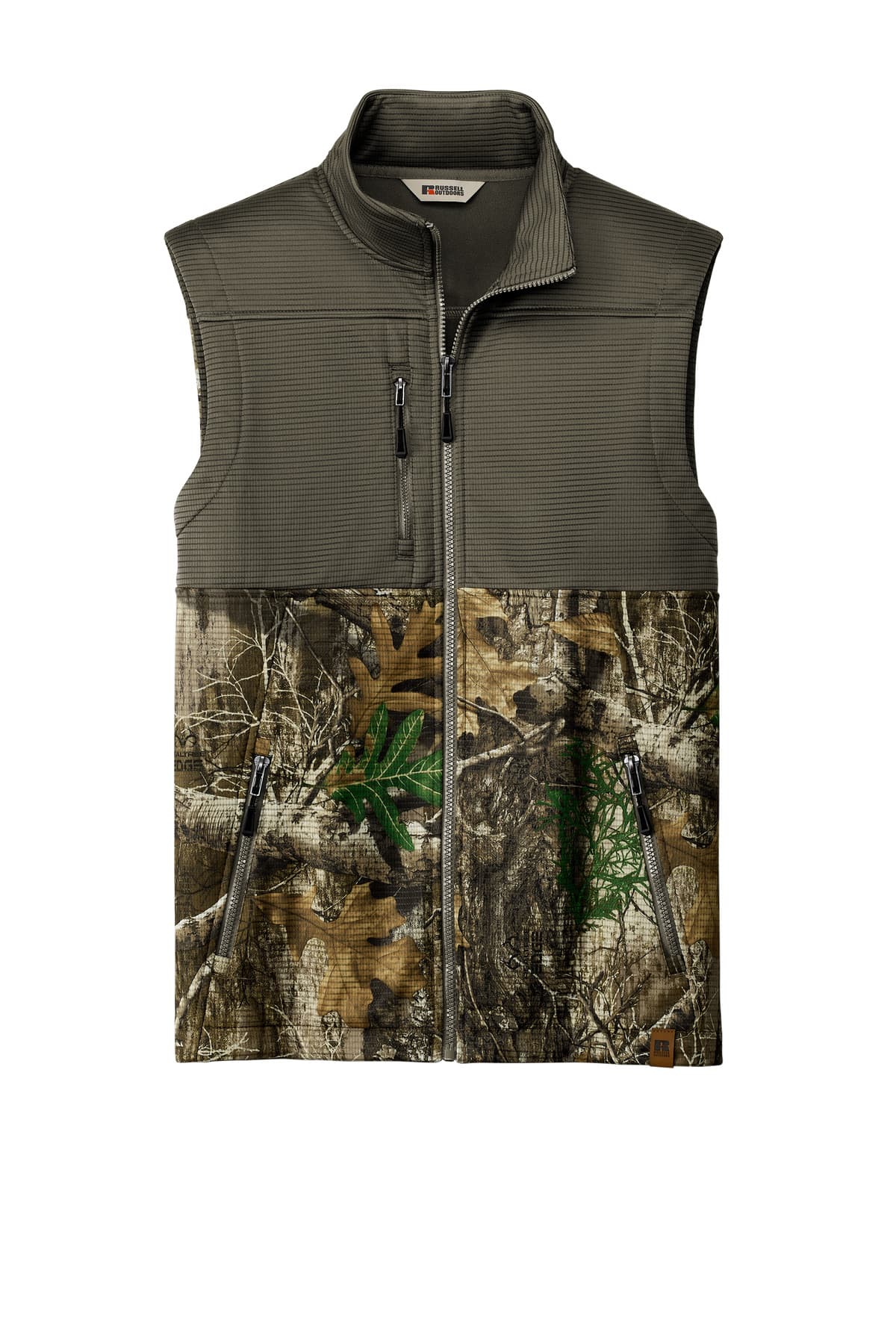 Russell Outdoors Realtree Atlas Colorblock Soft Shell Vest