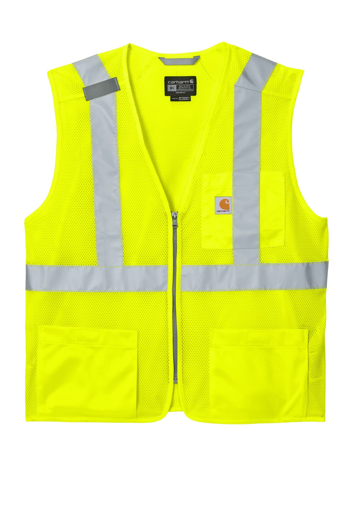 Carhartt ANSI Class 2 Mesh Zip-Front Vest