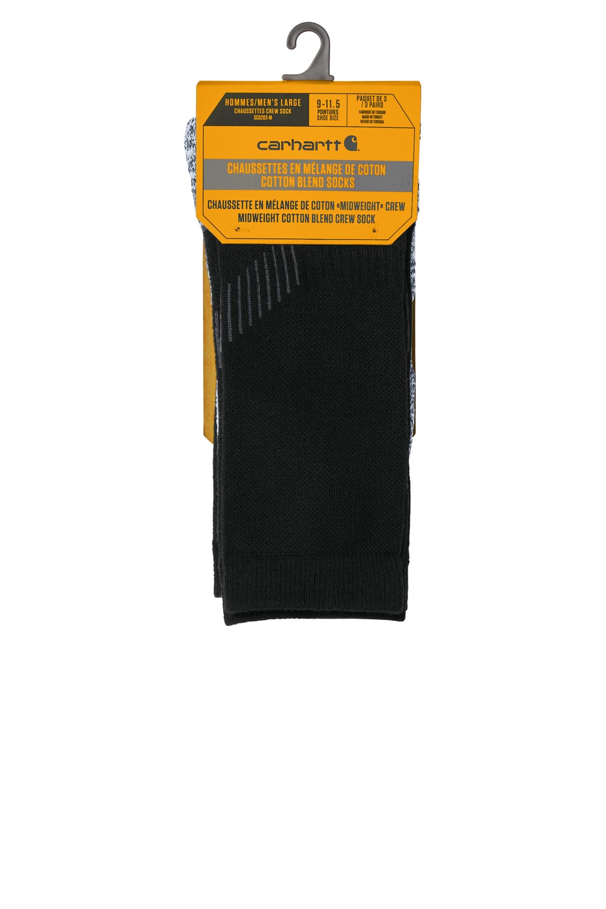 Carhartt Force Midweight Crew Sock (3-Pack)