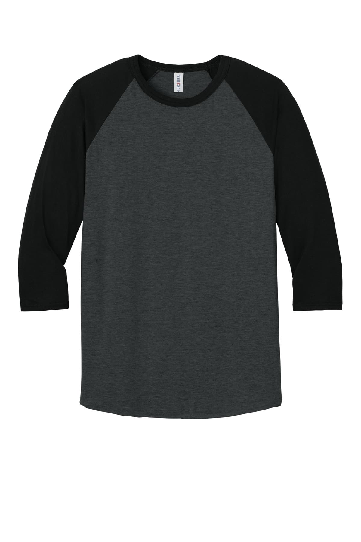Jerzees Unisex Premium Blend Combed Ring Spun 3/4-Sleeve Raglan