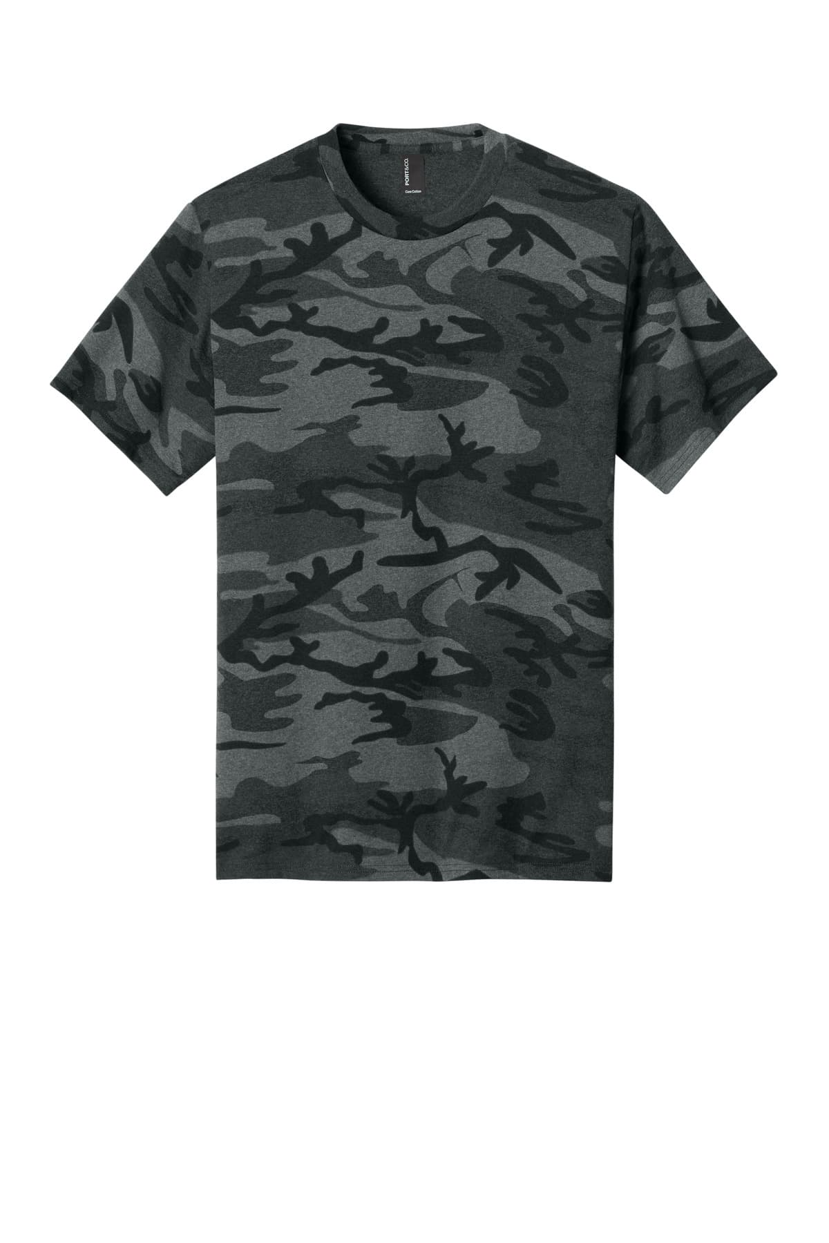 Port & Co Core Cotton Camo Tee