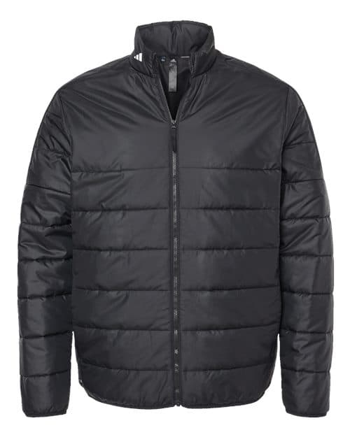Men's 3-Stripes Puffer Full-Zip Jacket