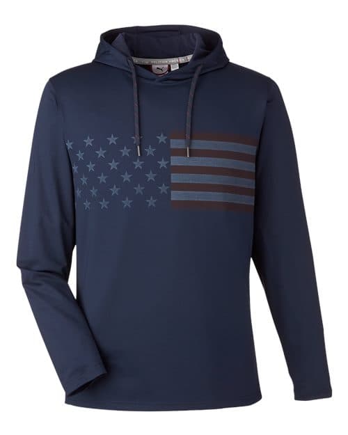 Men's Volition Patriotic Hooded Pullover