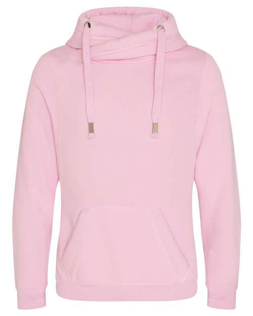 Unisex Cross Neck Hooded Sweatshirt