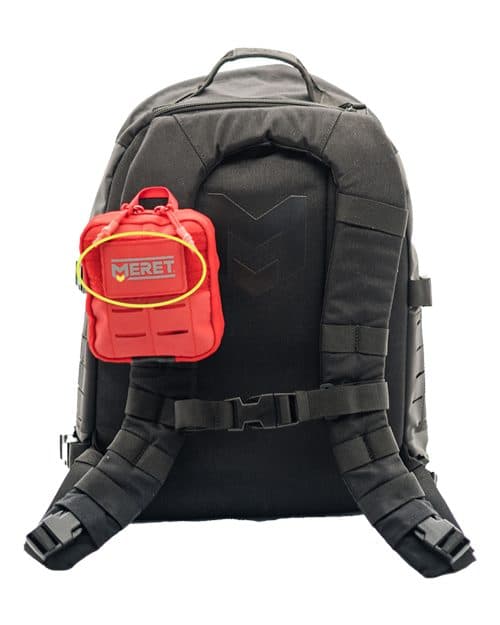 Small Blank Red Patch - Qty 10