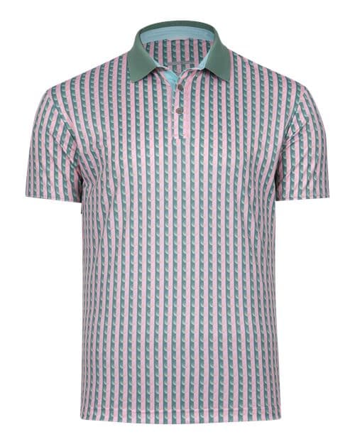 Men's Greens Piqué Polo