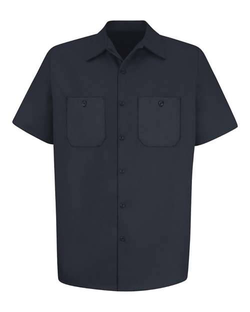 Men's Cotton Short Sleeve Uniform Shirt