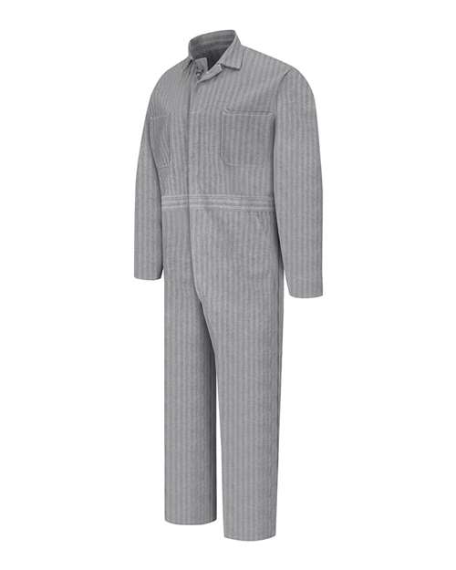 Men's Button-Front Cotton Coverall