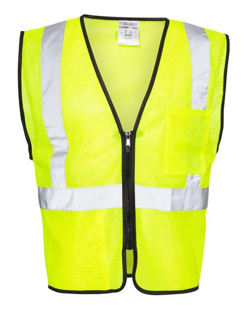 Unisex Double-Pocket Zippered Economy Class 2 Vest