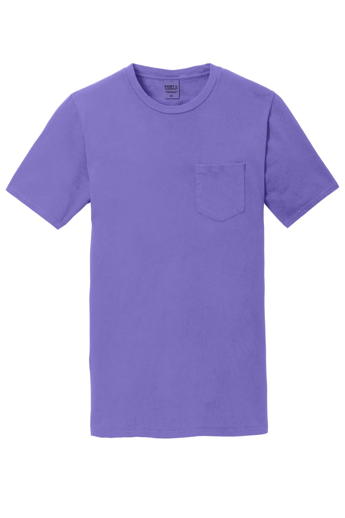 Port & Co Beach Wash Garment-Dyed Pocket Tee