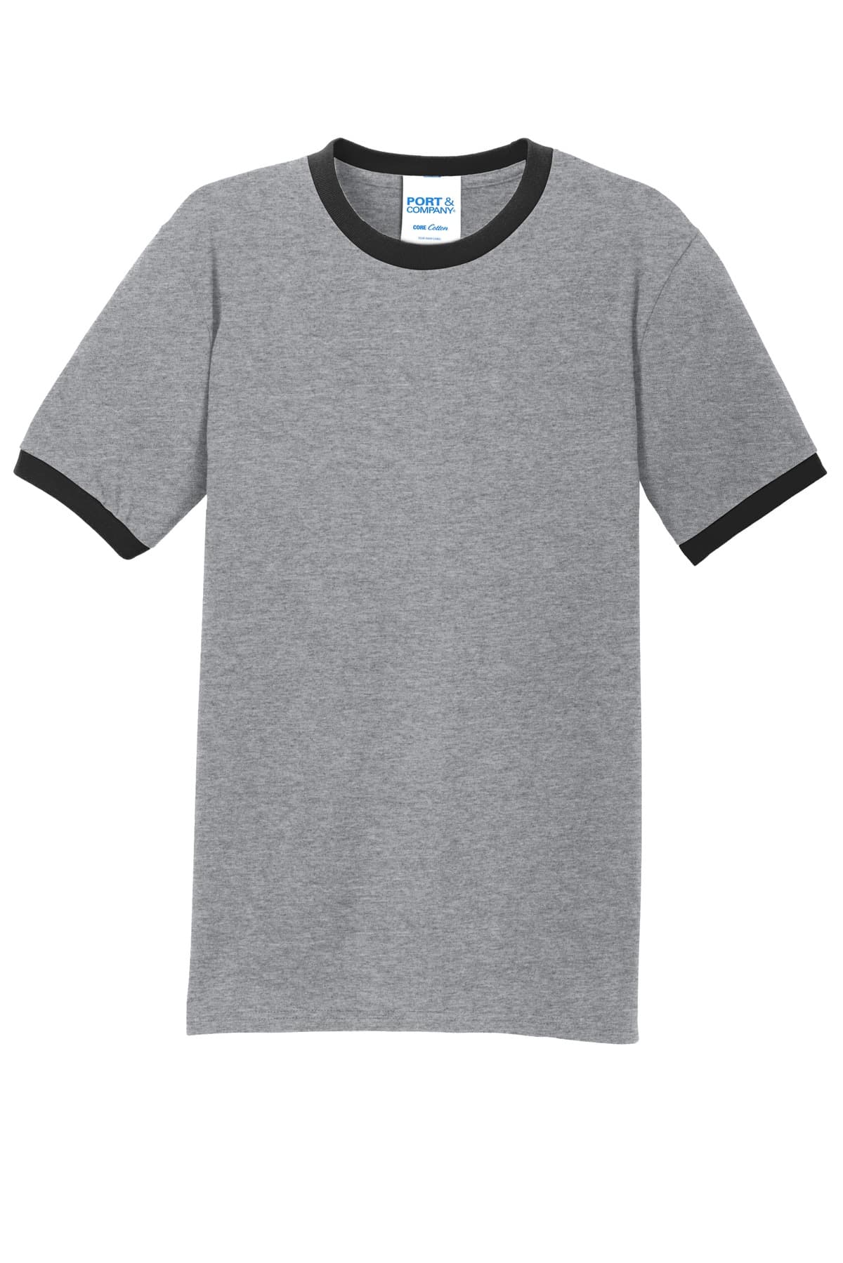 Port & Co Core Cotton Ringer Tee